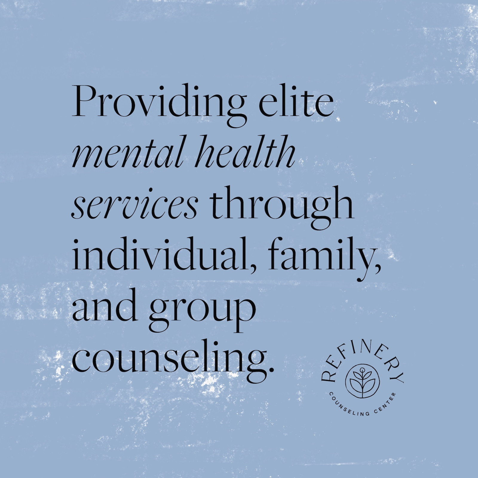 Providing elite mental health services